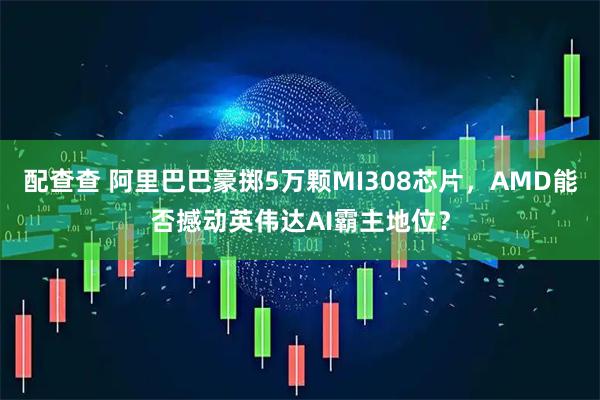 配查查 阿里巴巴豪掷5万颗MI308芯片，AMD能否撼动英伟达AI霸主地位？